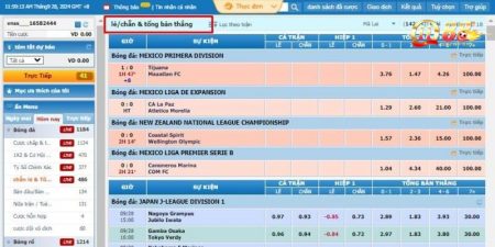 Các loại kèo bóng đá mới mẻ